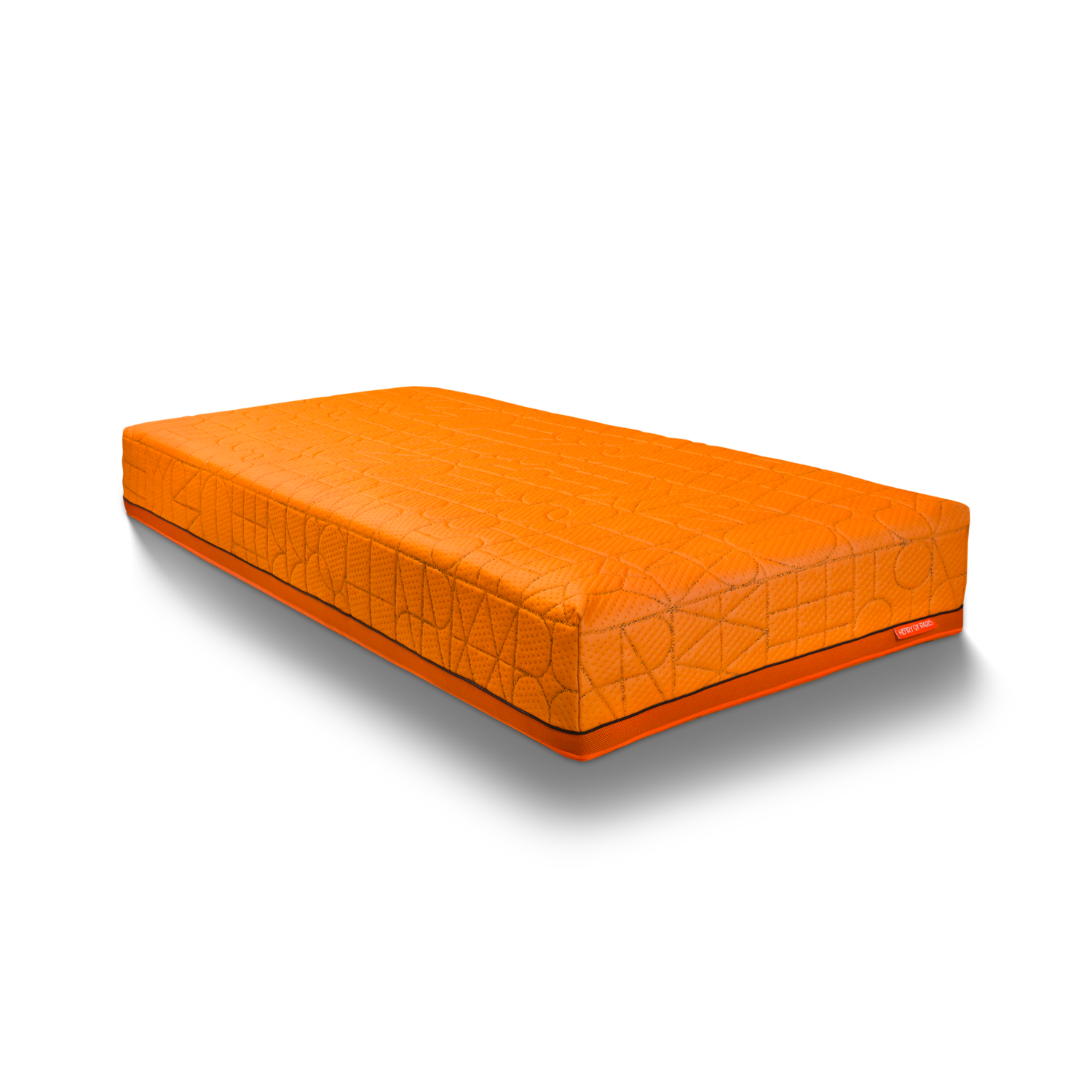 Matelas orange Trône du Sommeil Henry of Paris