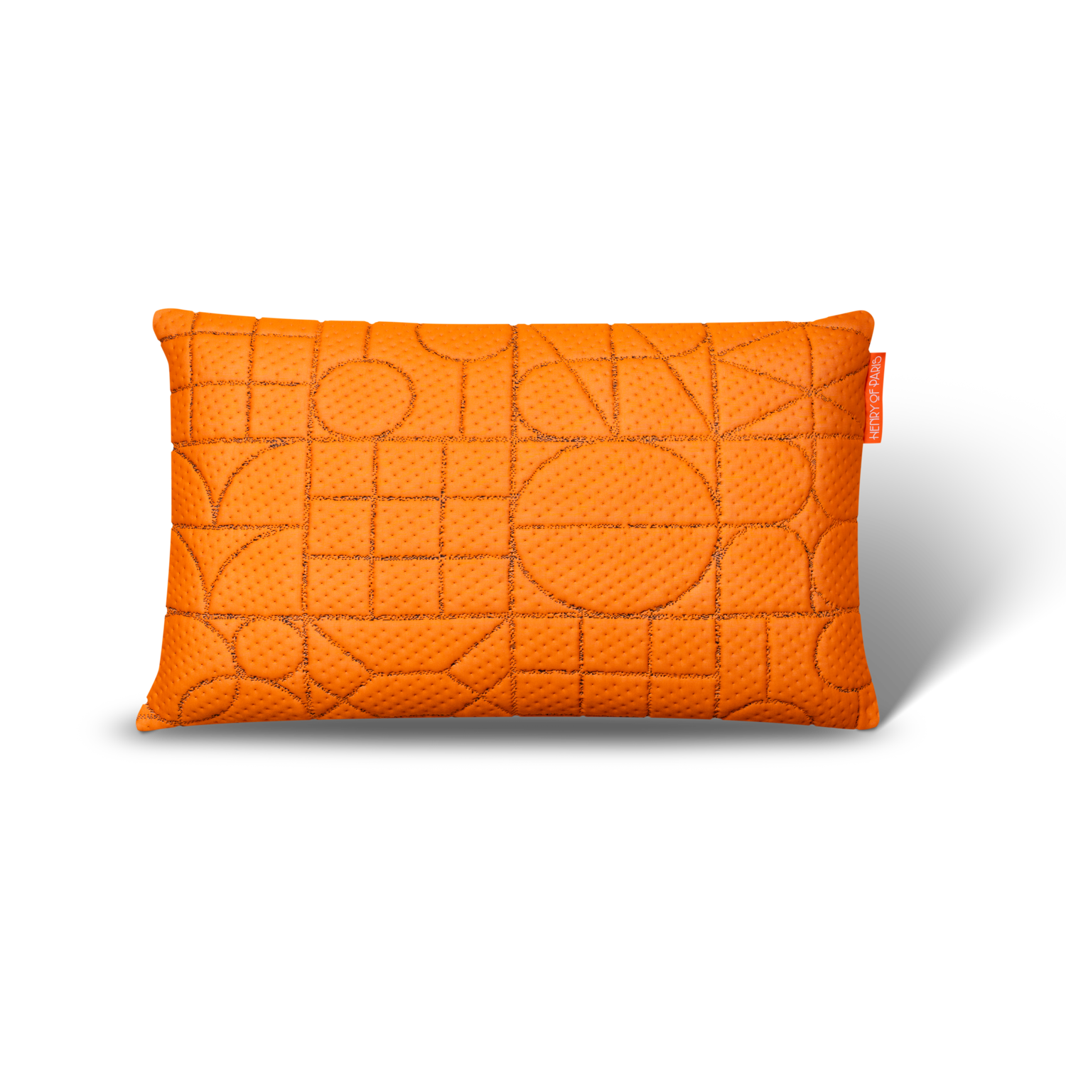 Oreiller orange Étreinte Nocturne Henry of Paris