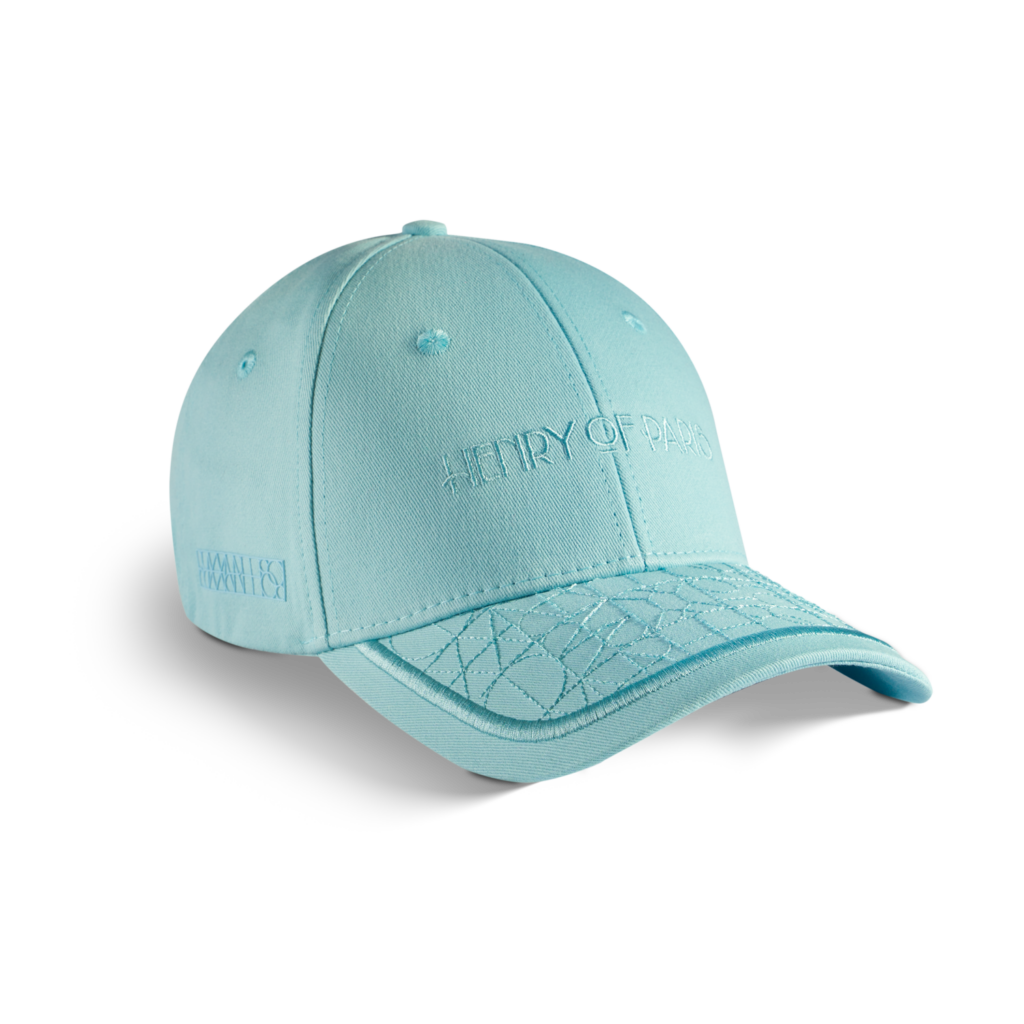 Casquette bleue Le Statement Henry of Paris