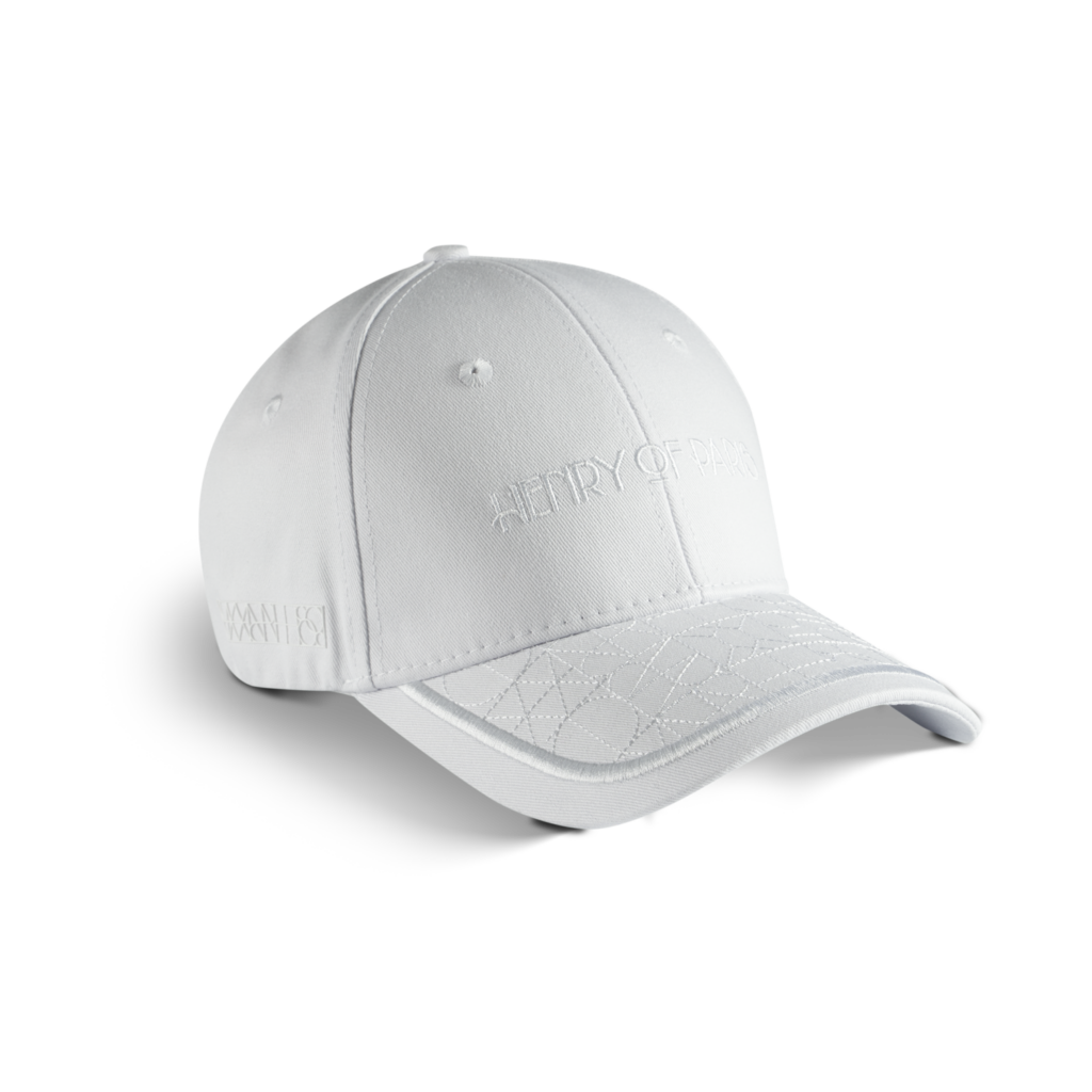 Casquette blanche Le Statement Henry of Paris