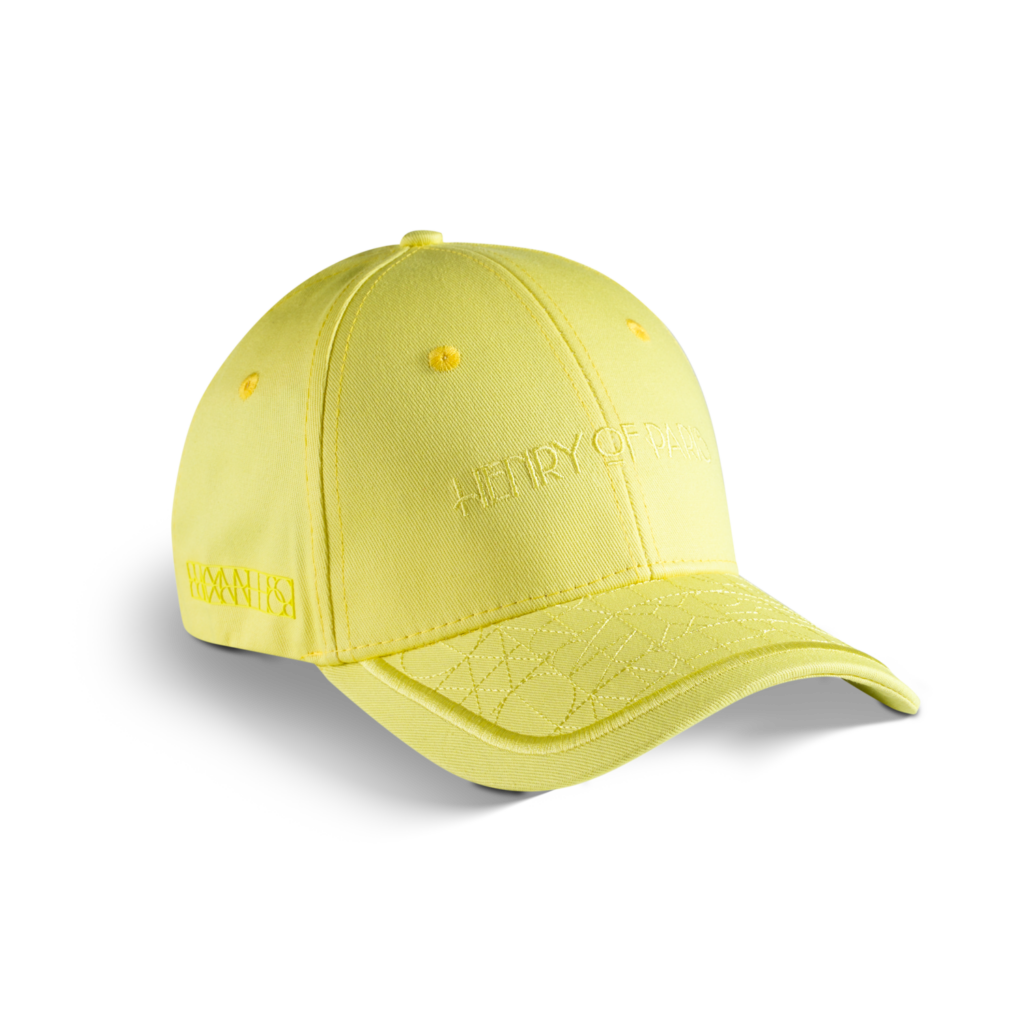 Casquette jaune Le Statement Henry of Paris