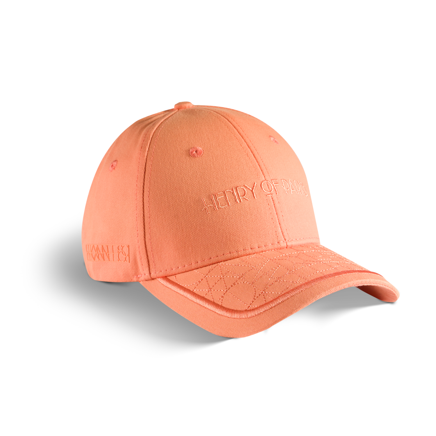 Casquette orange Le Statement Henry of Paris